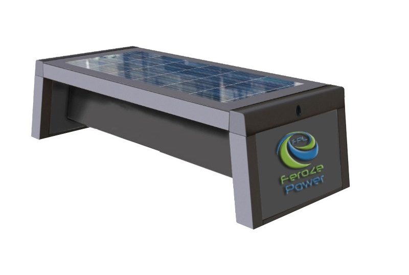 Customized Style Solar Smart Outdoor Furniture