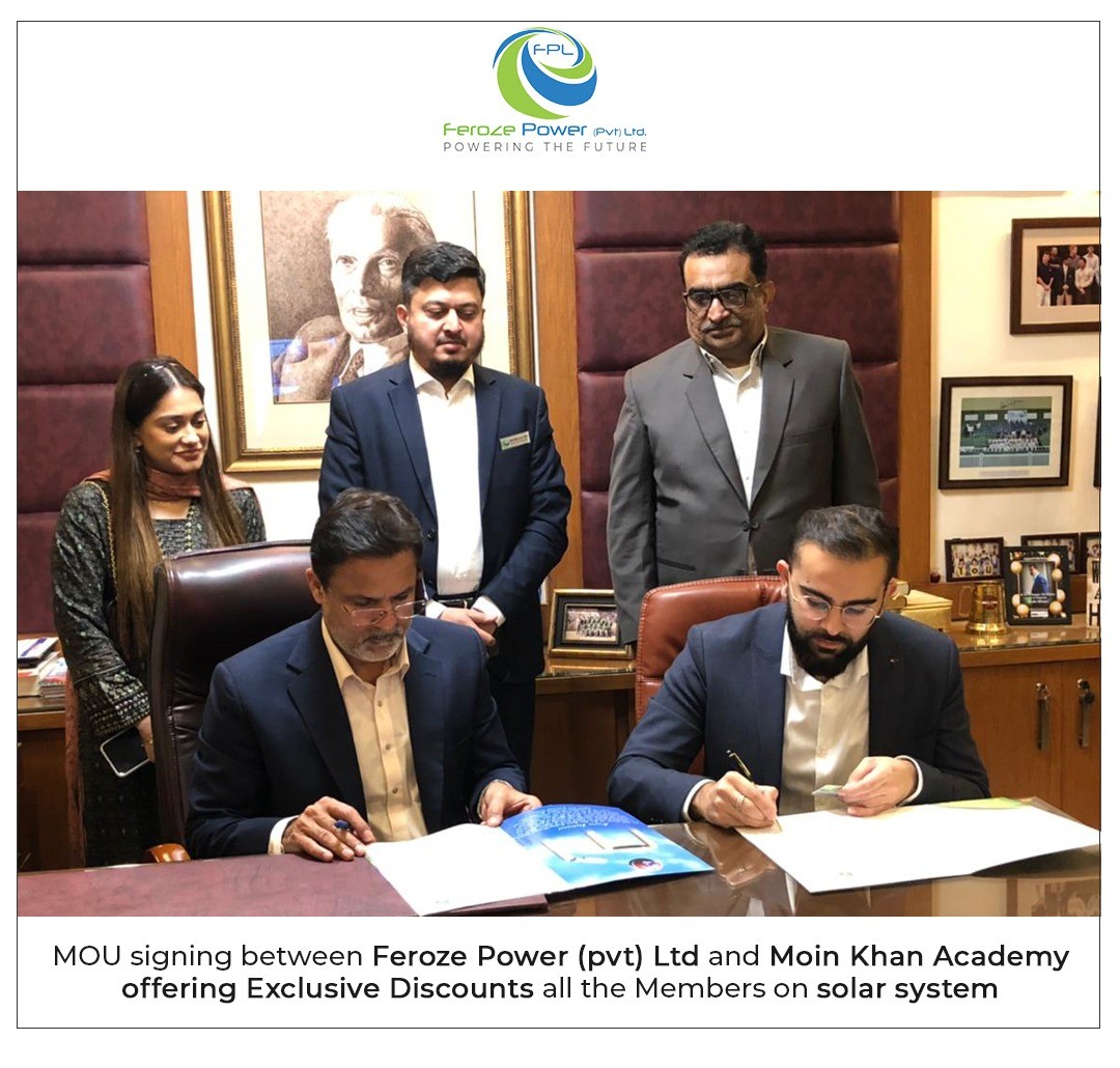 MOU Signing Ceremony | Feroze Power | Moin khan Academy
