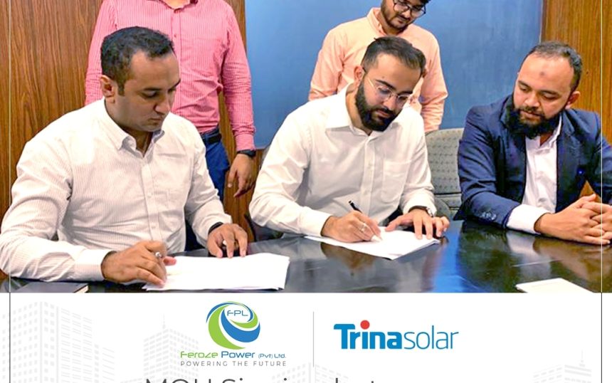 MOU Singing between Feroze Power & Trina Solar