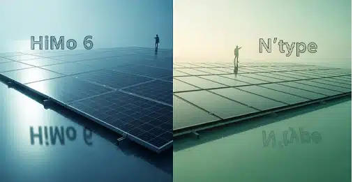 himo 6 vs n-type solar panel